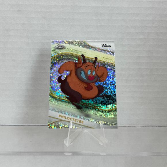 Disney Topps Chrome 2025 Mini Diamond Refractor Philoctetes #46 Hercules - Picture 2 of 4